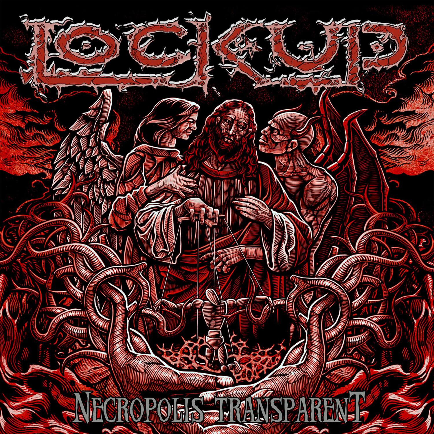 Lock Up - Necropolis Transparent - Red Vinyl   - VINYL LP price history on PriceWatchPro