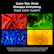 Color This Vivid Changes Everything
Deep Color System
**"100% of BT2020 Color"** is based on the typical achievement of 100% of the BT2020 Color Ratio. Actual results may vary slightly due to differences in the test environment, standards, and equipment, as well as other factors such as reasonable production batch variations.