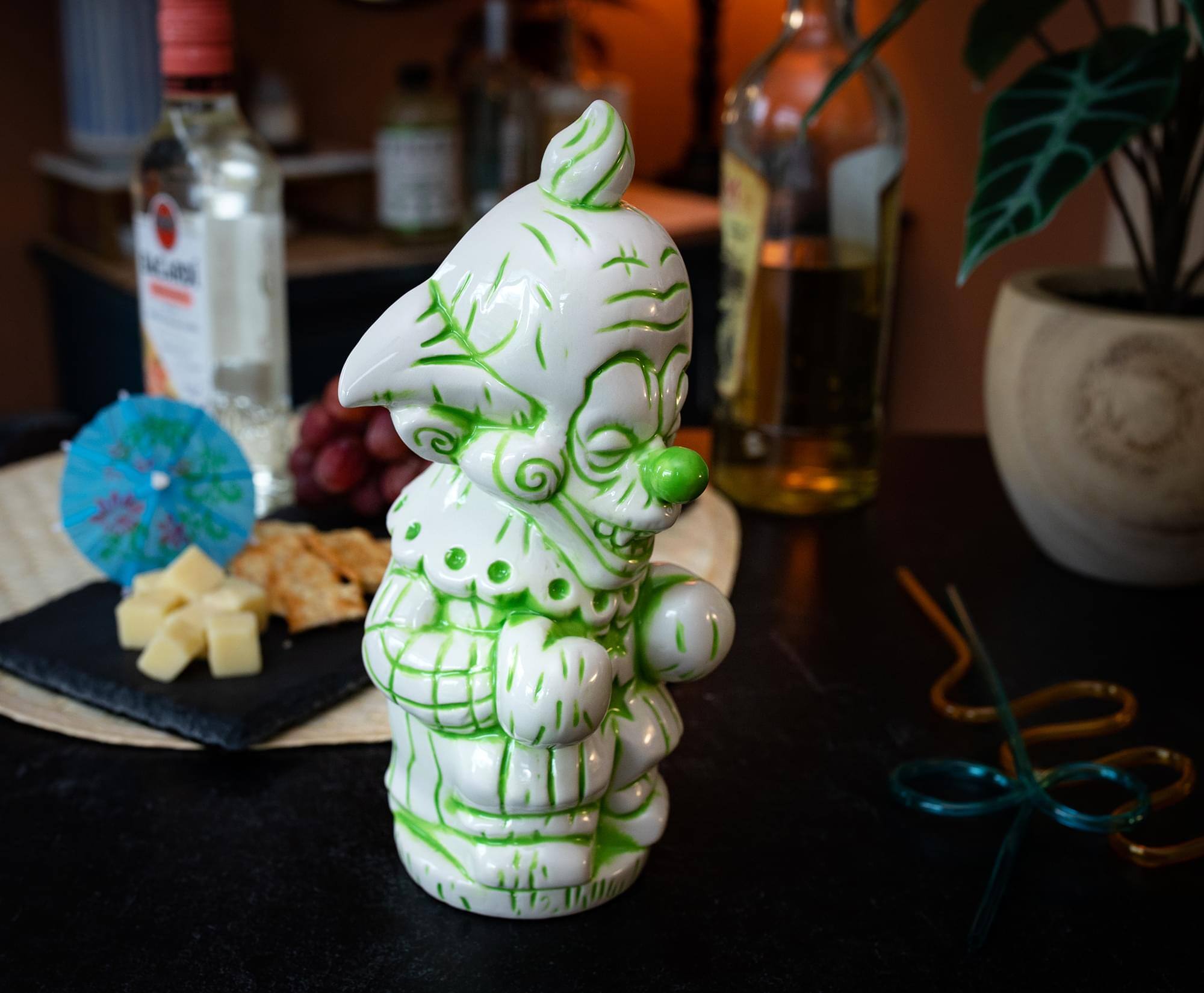 Alt View 4. Toynk - Geeki Tikis Killer Klowns From Outer Space Shorty Ceramic Mug | Holds 10 Ounces - Green.