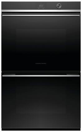 Fisher & Paykel - 30-in Built-In Electric Convection Double Wall Oven - Stainless Steel