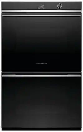 Fisher & Paykel - 30-in Built-In Electric Convection Double Wall Oven - Stainless Steel