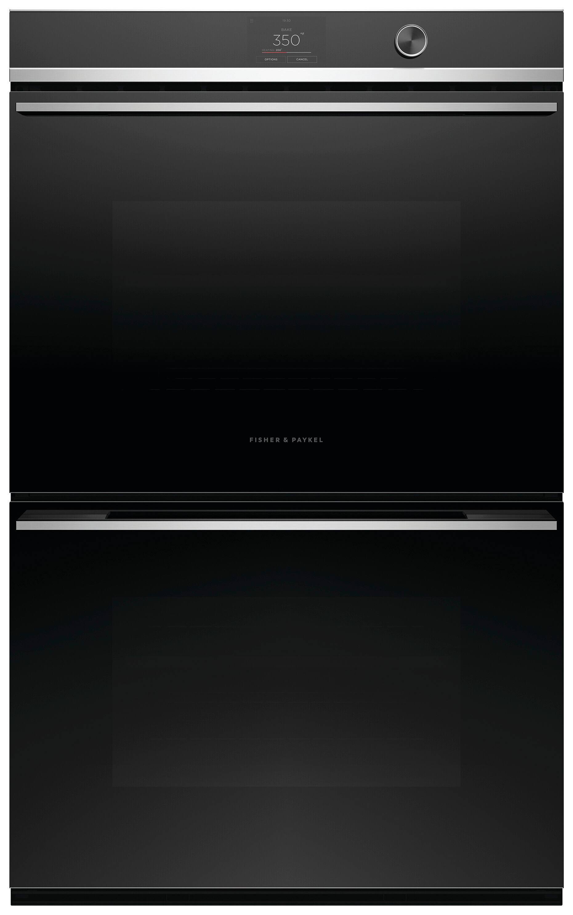 Fisher & Paykel - 30-in Built-In Electric Convection Double Wall Oven - Stainless Steel