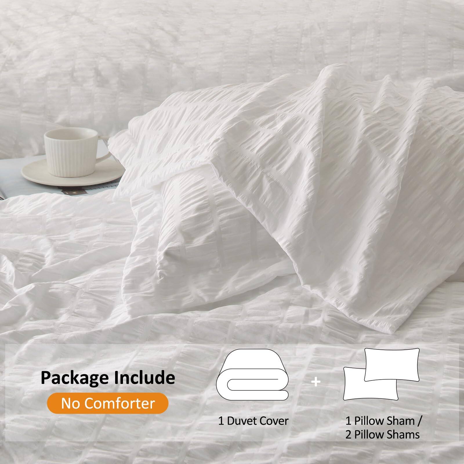 Package Include  
No Comforter  
1 Duvet Cover + 1 Pillow Sham / 2 Pillow Shams
