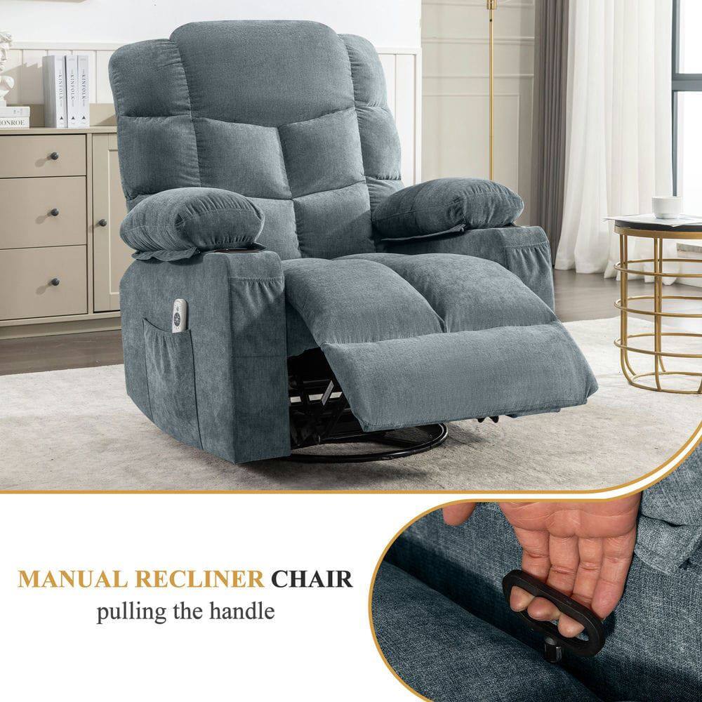 MANUAL RECLINER CHAIR  
pulling the handle