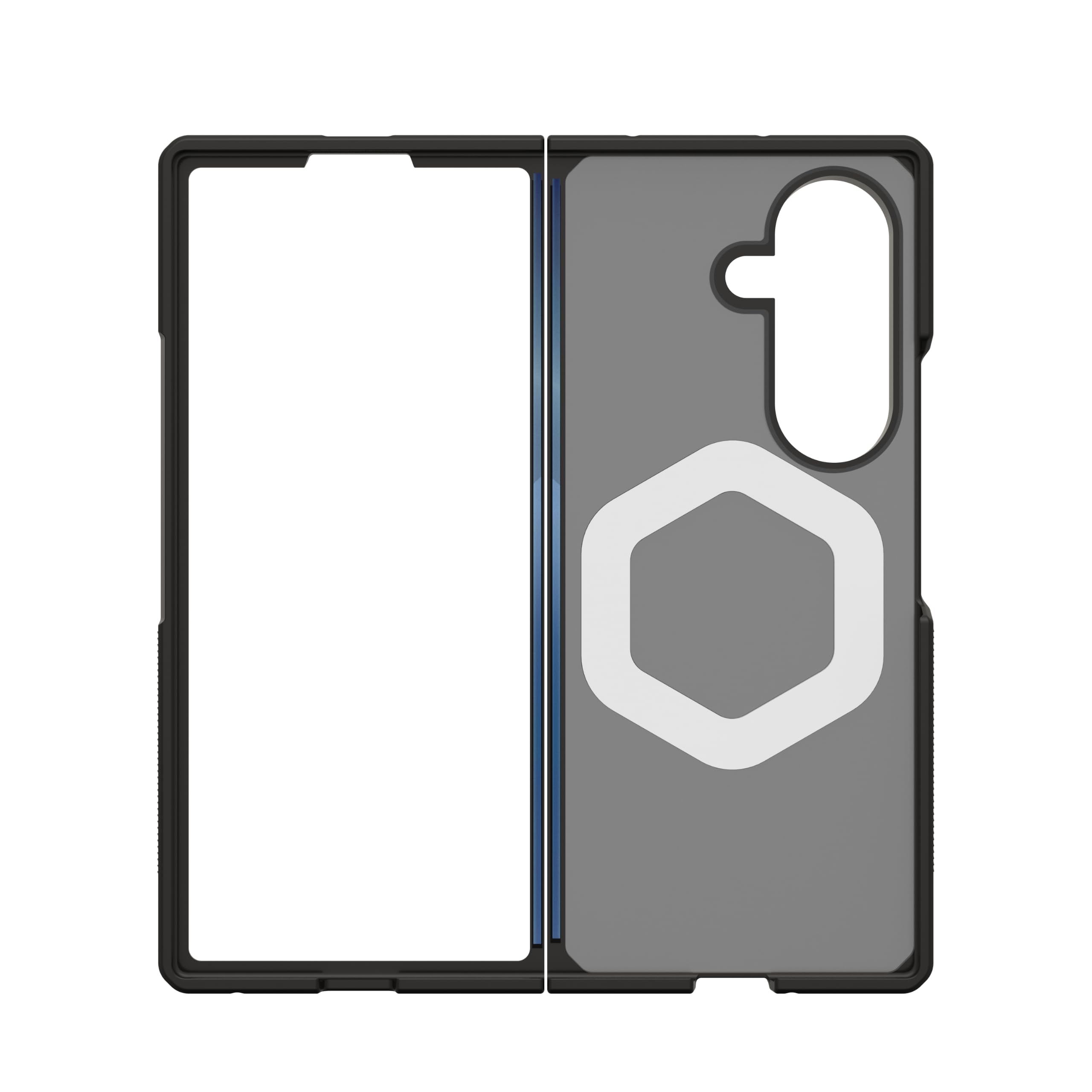 Alt View 8. UAG - Designed for Samsung Galaxy Z Fold8 Ultra Case, Magnetic Charging, Mouve - Ash.