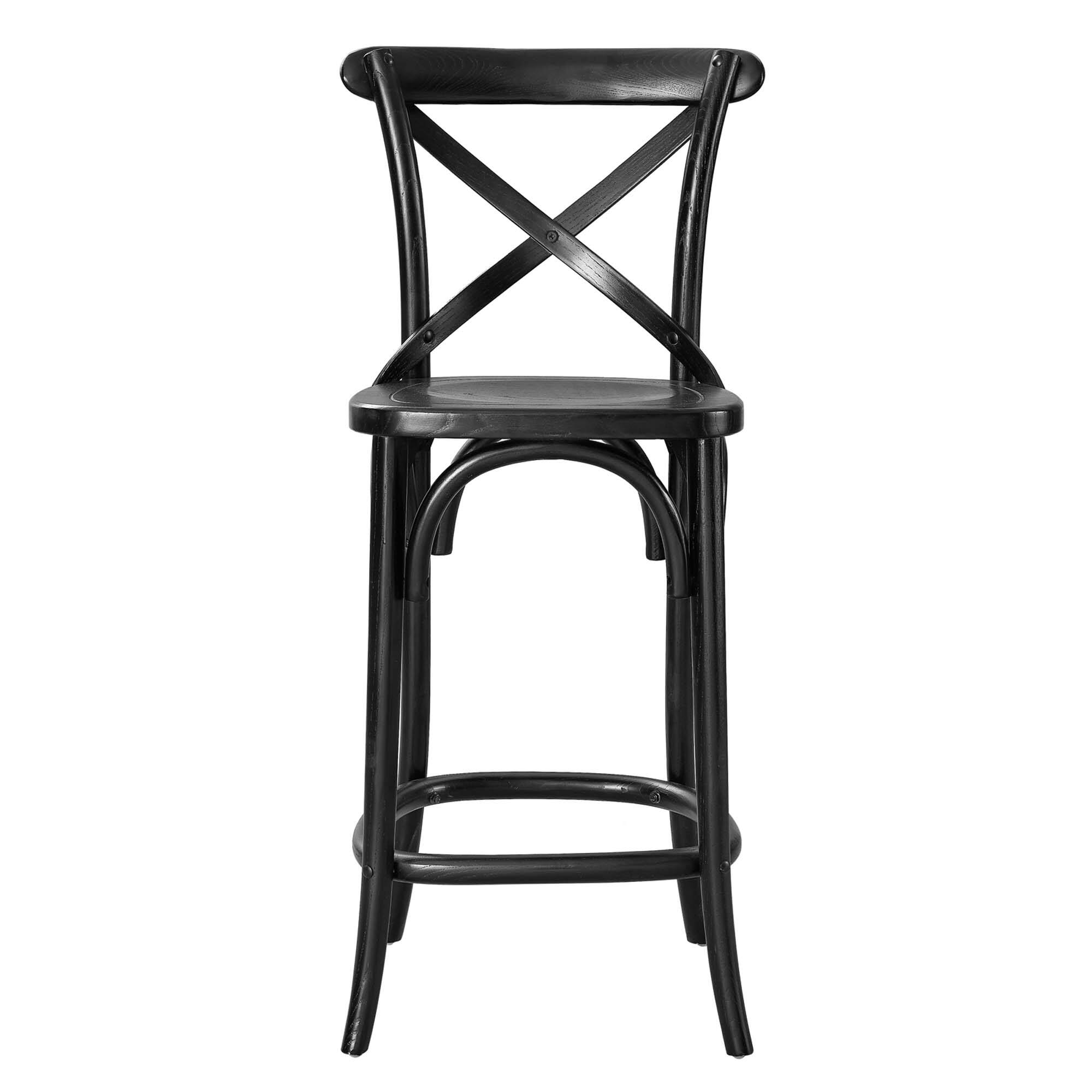 Alt View 1. Modway - Gear Counter Stool by Modway - Black.