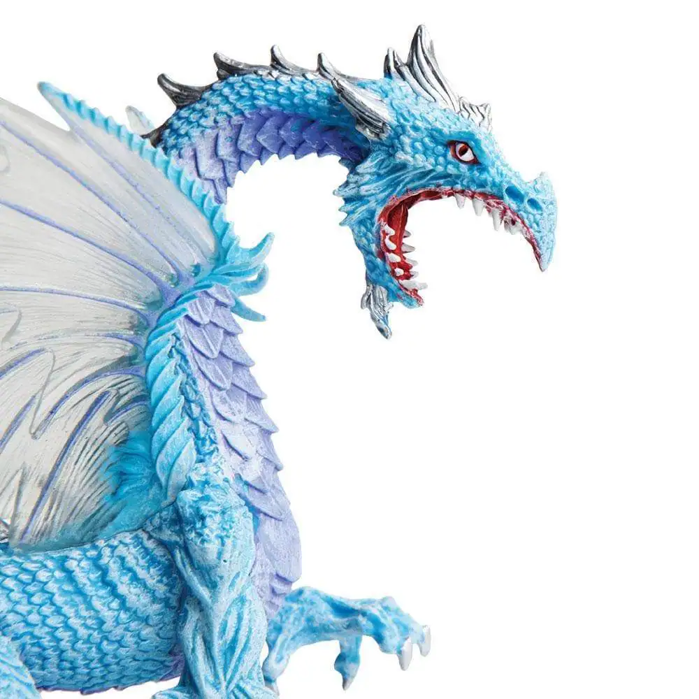 Back. Safari Ltd. - Ice Dragon Toy Figurine.