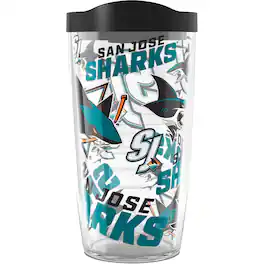 Tervis - San Jose Sharks 16oz. Allover Classic Tumbler - Multicolor