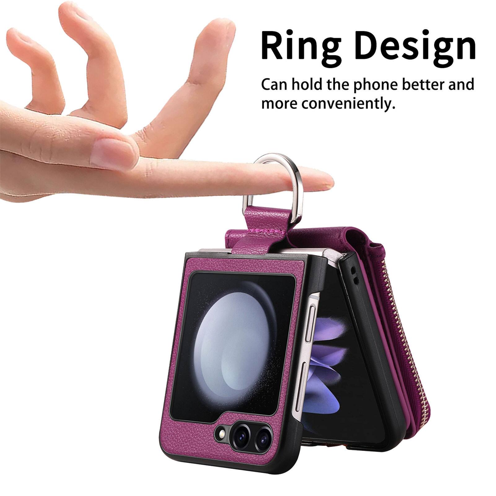 Ring Design  
Can hold the phone better and more conveniently.