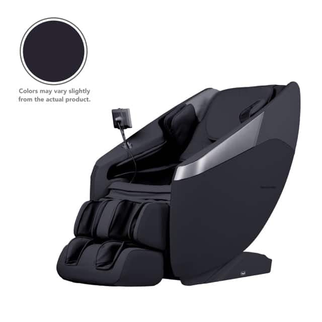 Osaki - 3D+ Nova II Shiatsu Zero Gravity Massage Chair with Triple Foot Rollers - Black