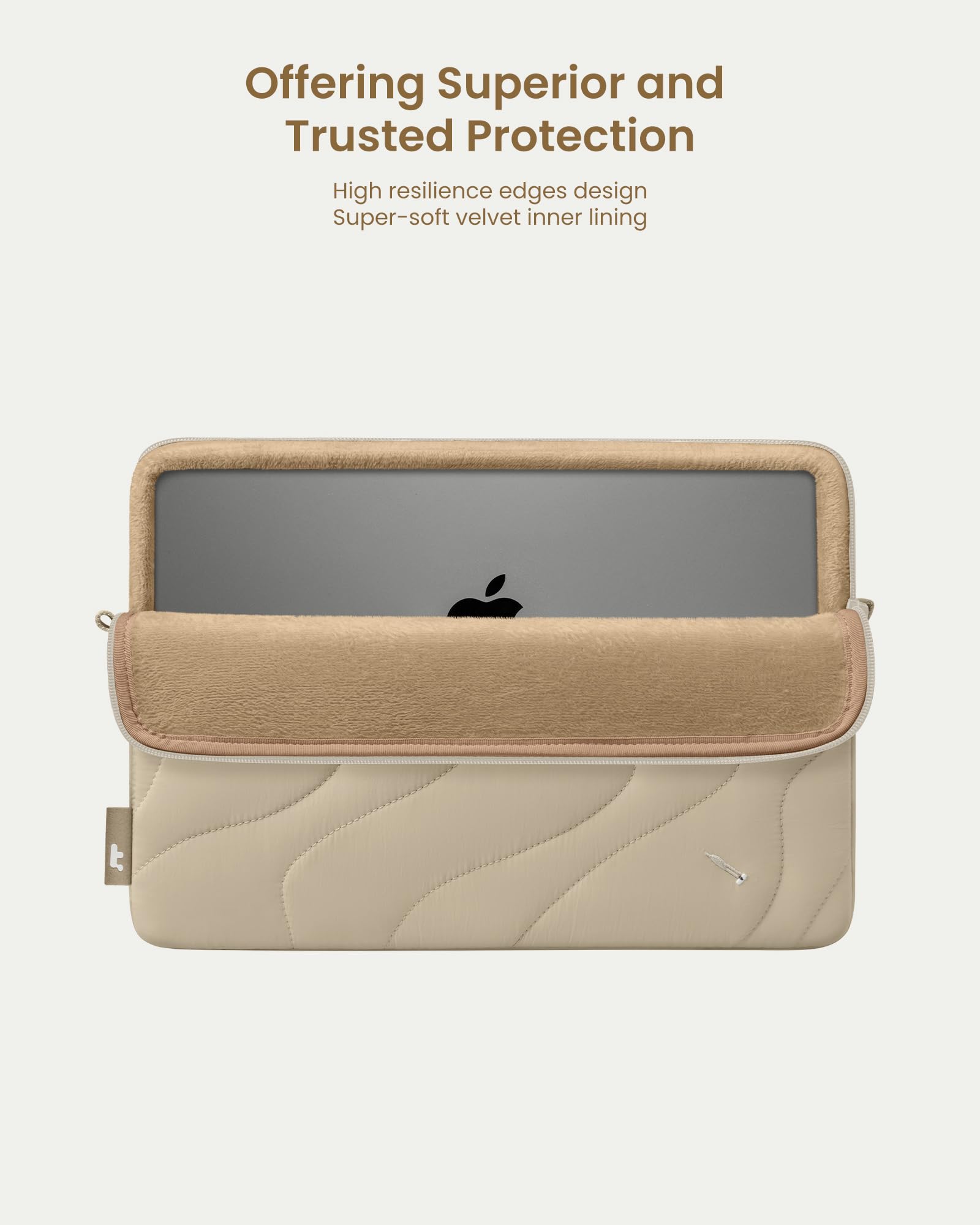 Offering Superior and Trusted Protection  
High resilience edges design  
Super-soft velvet inner lining