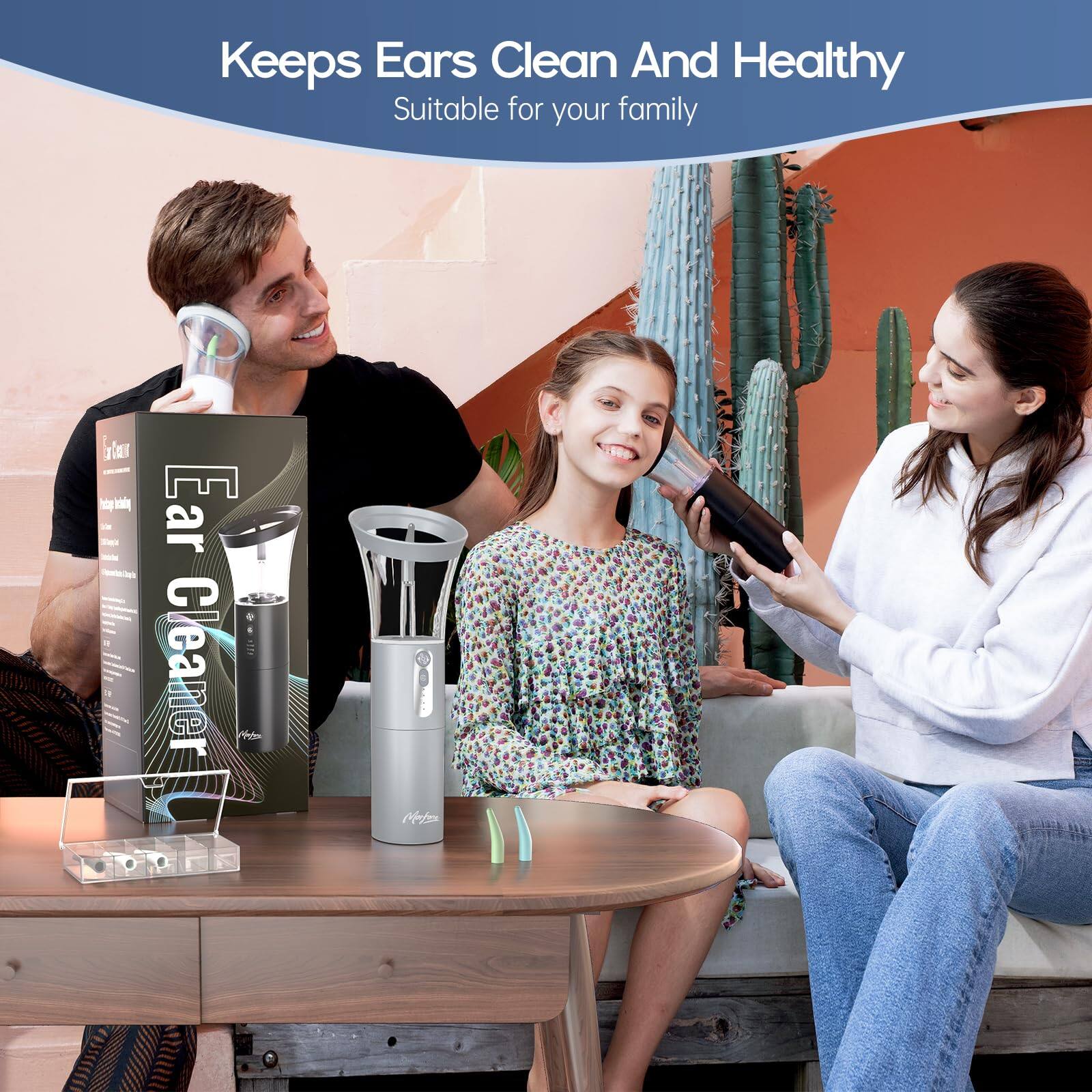 Keeps Ears Clean And Healthy  
Suitable for your family