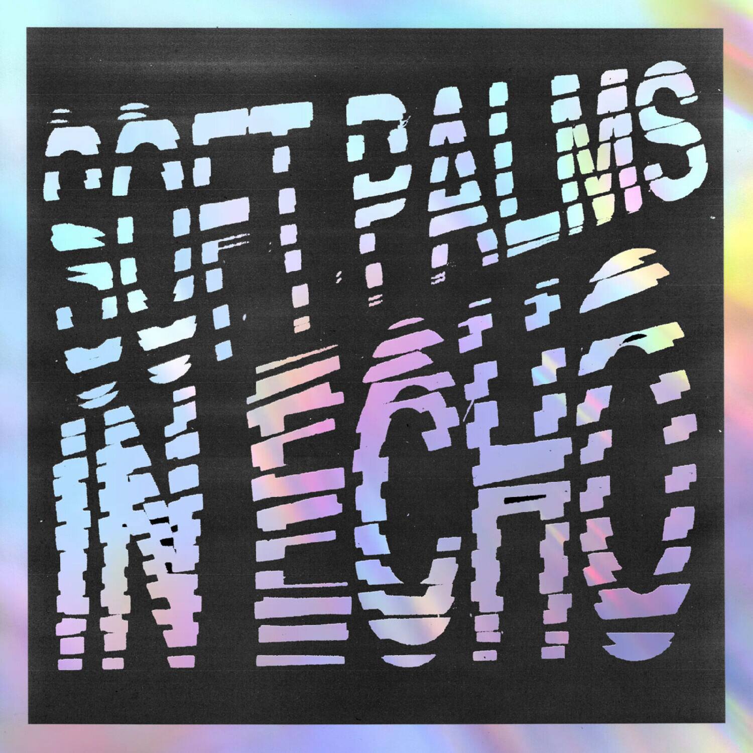 Front. Soft Palms - In Echo - Black Ice Vinyl   - VINYL LP.