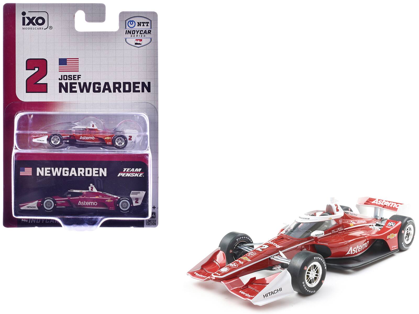 ixo MODELCARS  
NTT INDYCAR SERIES  
2 JOSEF NEWGARDEN  
TEAM NEWGARDEN PENSKE  
Astemo  
HITACHI  
Limited Edition