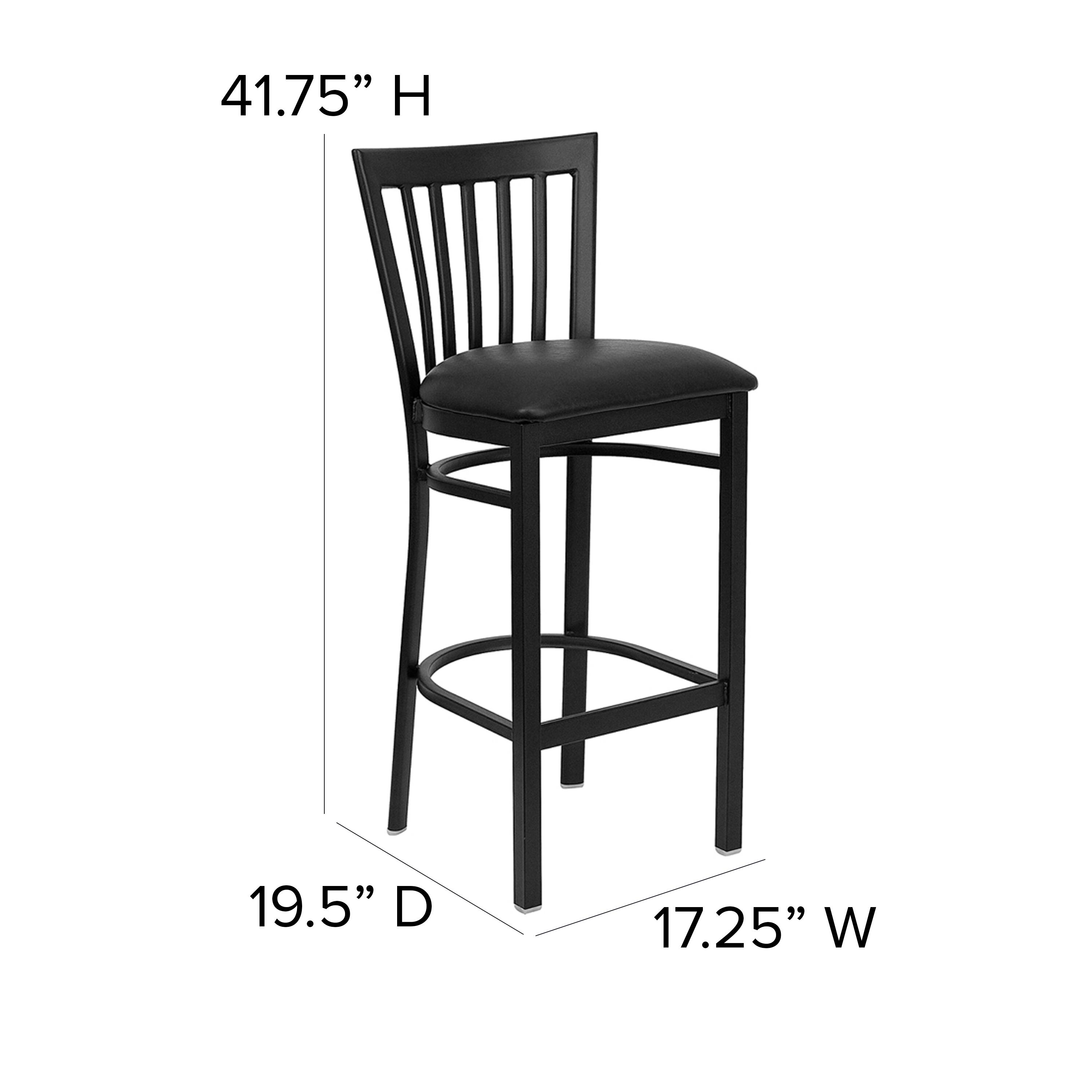 41.75" H  
19.5" D  
17.25" W