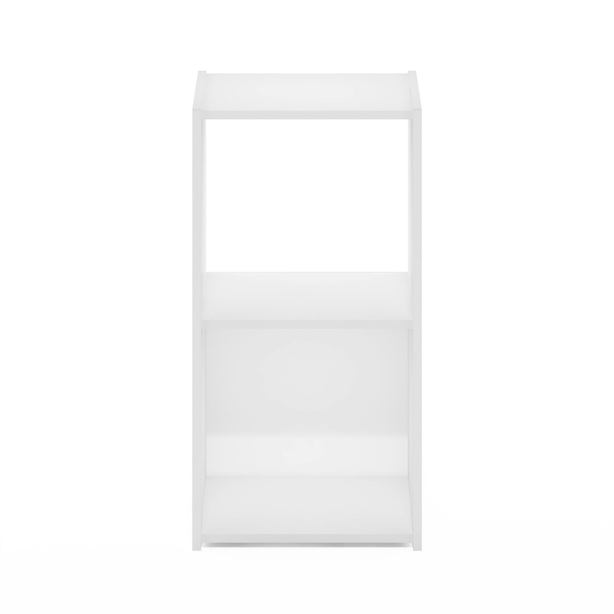 Alt View 1. Furinno - Pelli Cubic Storage Cabinet, 2x1 - White.
