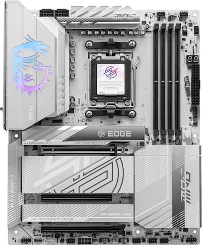 マザーボード MSI MPG X870E EDGE TI WIFI AMD Ryzen MSI MPG X870E EDGE TI WIFI ATX AMD Ryzen 9000 Gaming