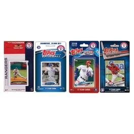 C&I Collectibles - Texas Rangers Trading Card Team Sets - Multicolor