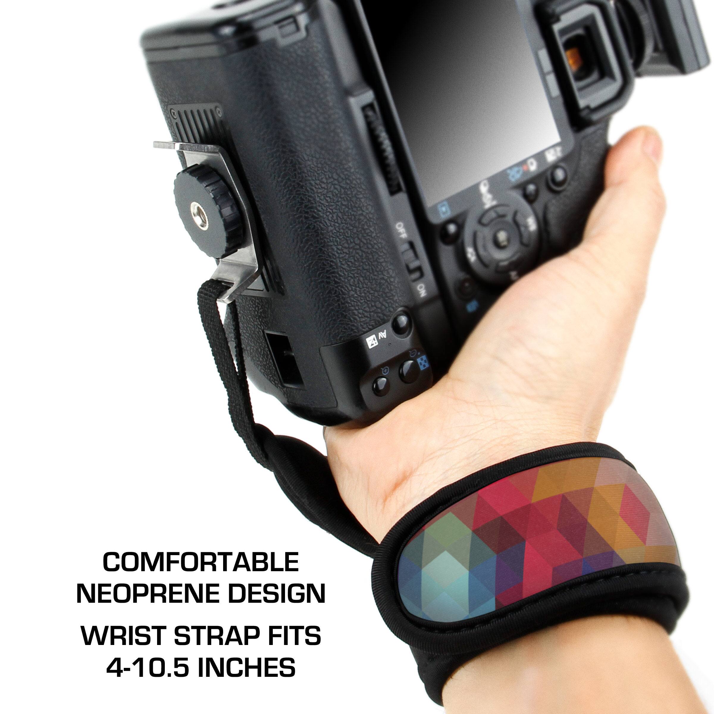 500 1
Av
COMFORTABLE NEOPRENE DESIGN
WRIST STRAP FITS 4-10.5 INCHES