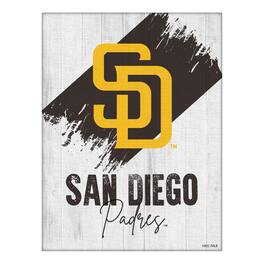 Holland Bar Stool Co. - San Diego Padres 24" x 32" Team Canvas Wall Art - Multicolor