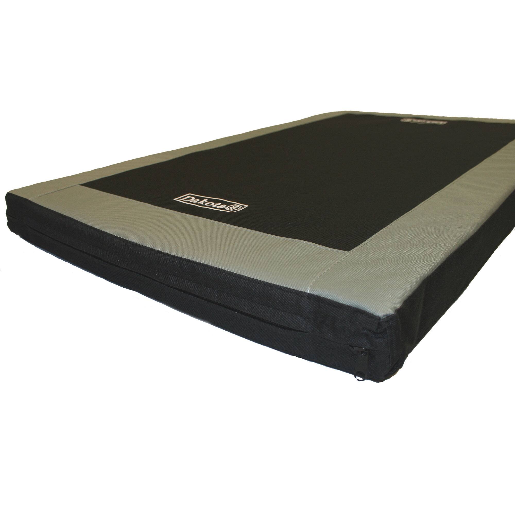 Alt View 4. Dakota 283 - Dakota 283 G3 Washable Portable Padded Kennel Crate Bed for Dogs/Pets, Medium - Black/Gray.