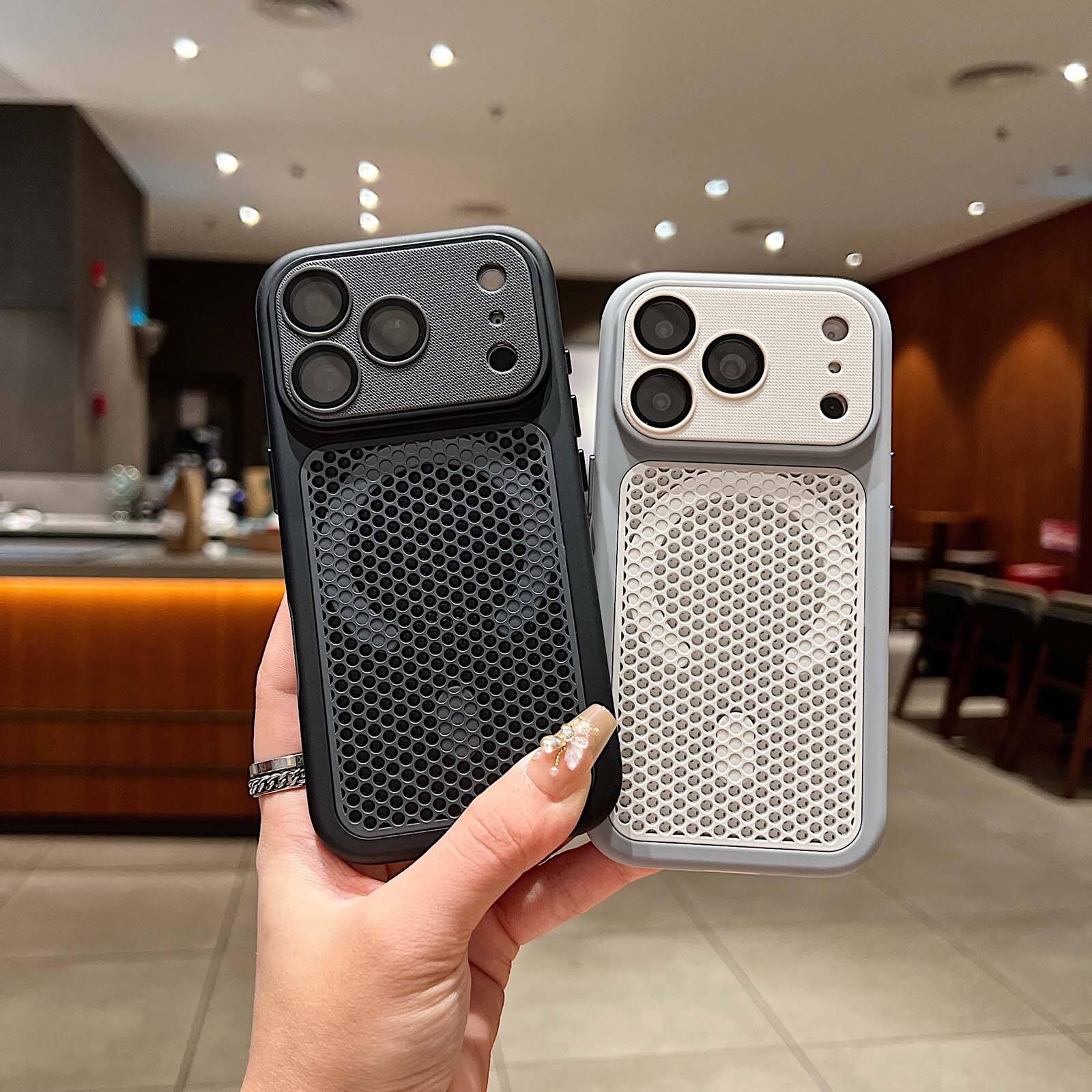 Alt View 2. UUCOVER - Magnetic Case for Apple iPhone 17 Pro with Camera Lens Protector Cover, Compatible with MagSafe, Heat Dissipation Shell - Gray.