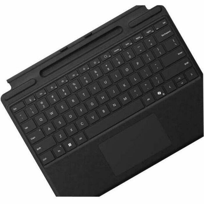 Alt View 2. Microsoft - Microsoft Keyboard/Cover Case Microsoft Surface Pro 9, Surface Pro 8, Surface Pro 10, Surface Pro 11 Tablet - English - Black.