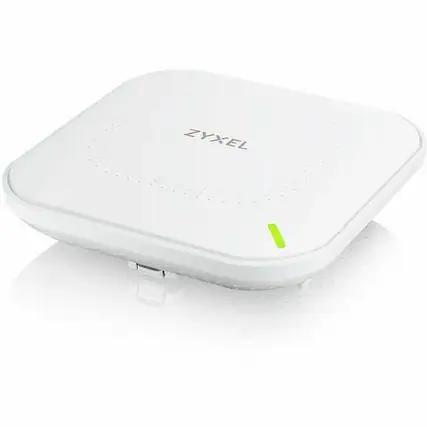 Front. ZYXEL - Zyxel WiFi 6 AX1800 Wireless Gigabit Access Point | Mesh, Seamless Roaming, & MU-MIMO | WPA3-PSK Security| NWA50AX - White.