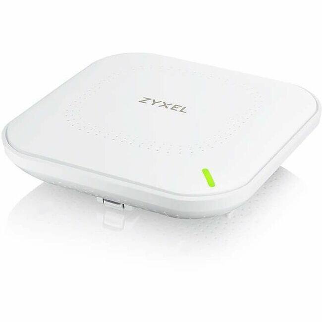 Front. ZYXEL - Zyxel WiFi 6 AX1800 Wireless Gigabit Access Point | Mesh, Seamless Roaming, & MU-MIMO | WPA3-PSK Security| NWA50AX - White.