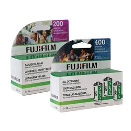 Fujifilm - 400 and 200 Color Negative 35mm Film (36 Exposures) - 3 Pack - Multi
