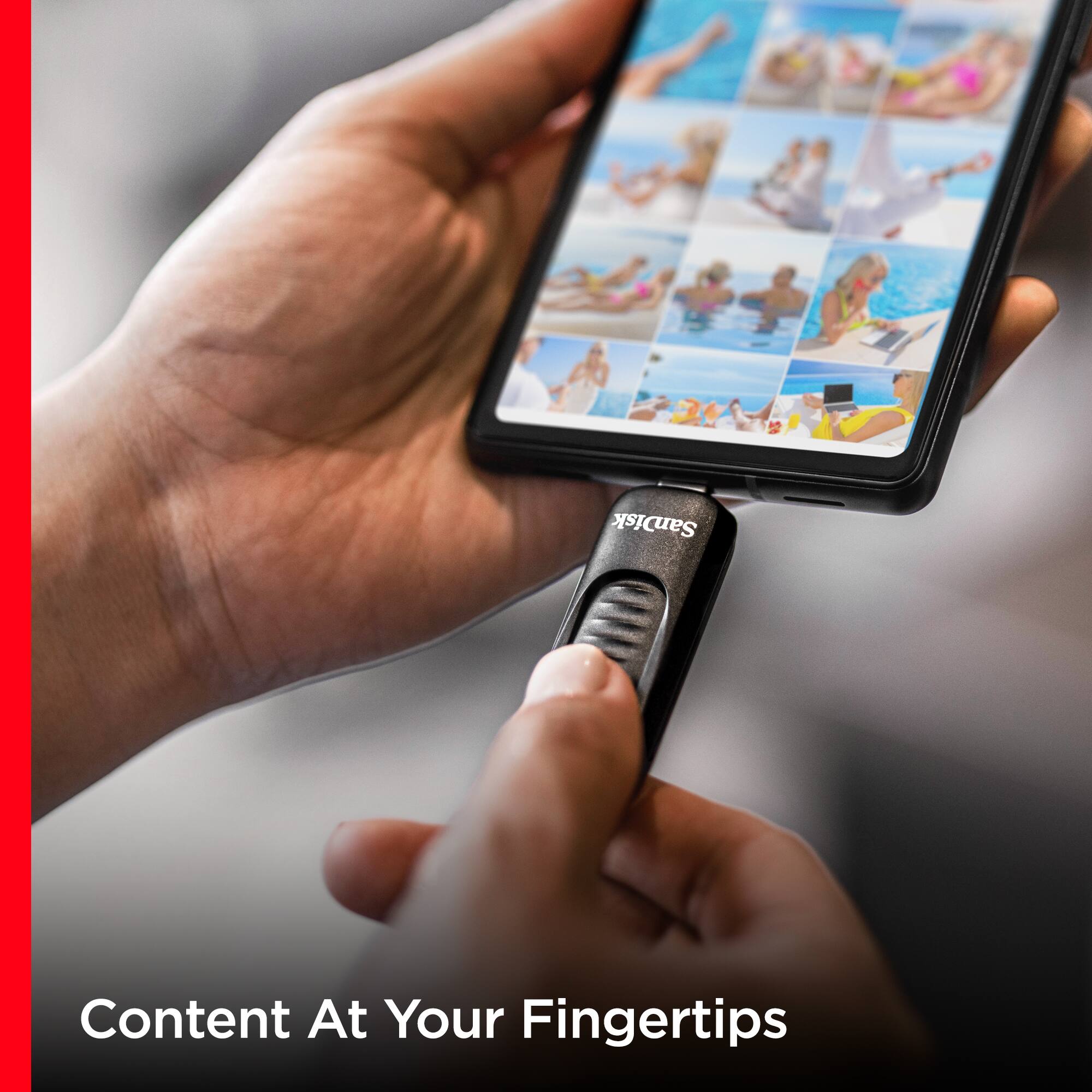 SanDisk Content At Your Fingertips