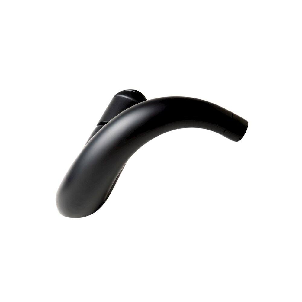 Alt View 1. Alfi - Black Matte Wave Single Lever Bathroom Faucet - Black.