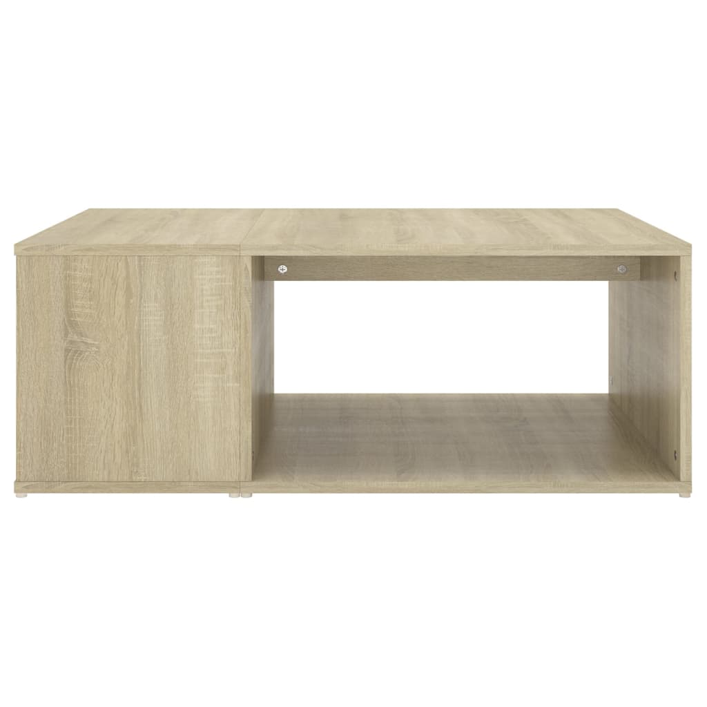 Alt View 2. Boyel Living - Space-Saving Design Sonoma Oak Modern Coffee Table with Storage - Beige.