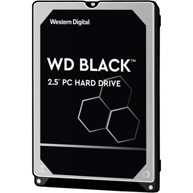 Western Digital - Black WD5000LPSX 500 GB Hard Drive - 2.5" Internal - SATA (SATA/600) - Desktop PC, Notebook, Gaming