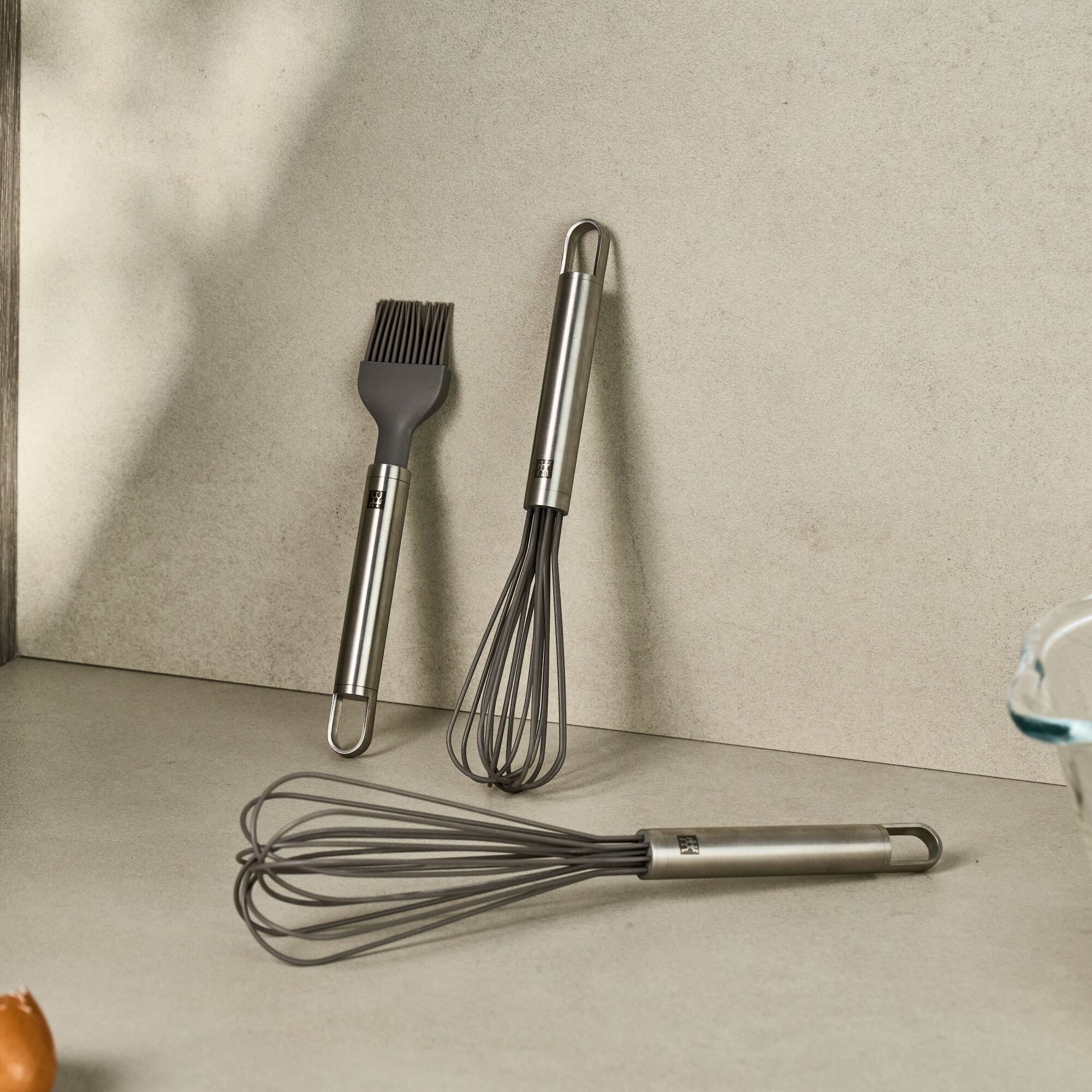 Alt View 2. ZWILLING - ZWILLING PRO 11-inch Whisk with Nonstick Silicone Loops - Stainless Steel.