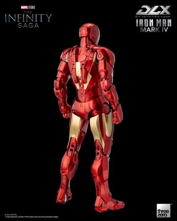 MARVEL STUDIOS THE INFINITY SAGA  
DLX COLLECTIBLE FIGURE  
IRON MAN MARK IV  
three zero