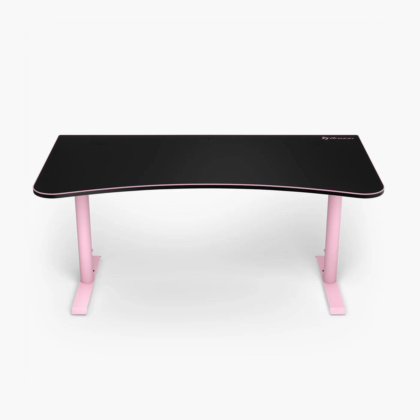 Angle. Arozzi - Arena Gaming Desk - Large - Pink.