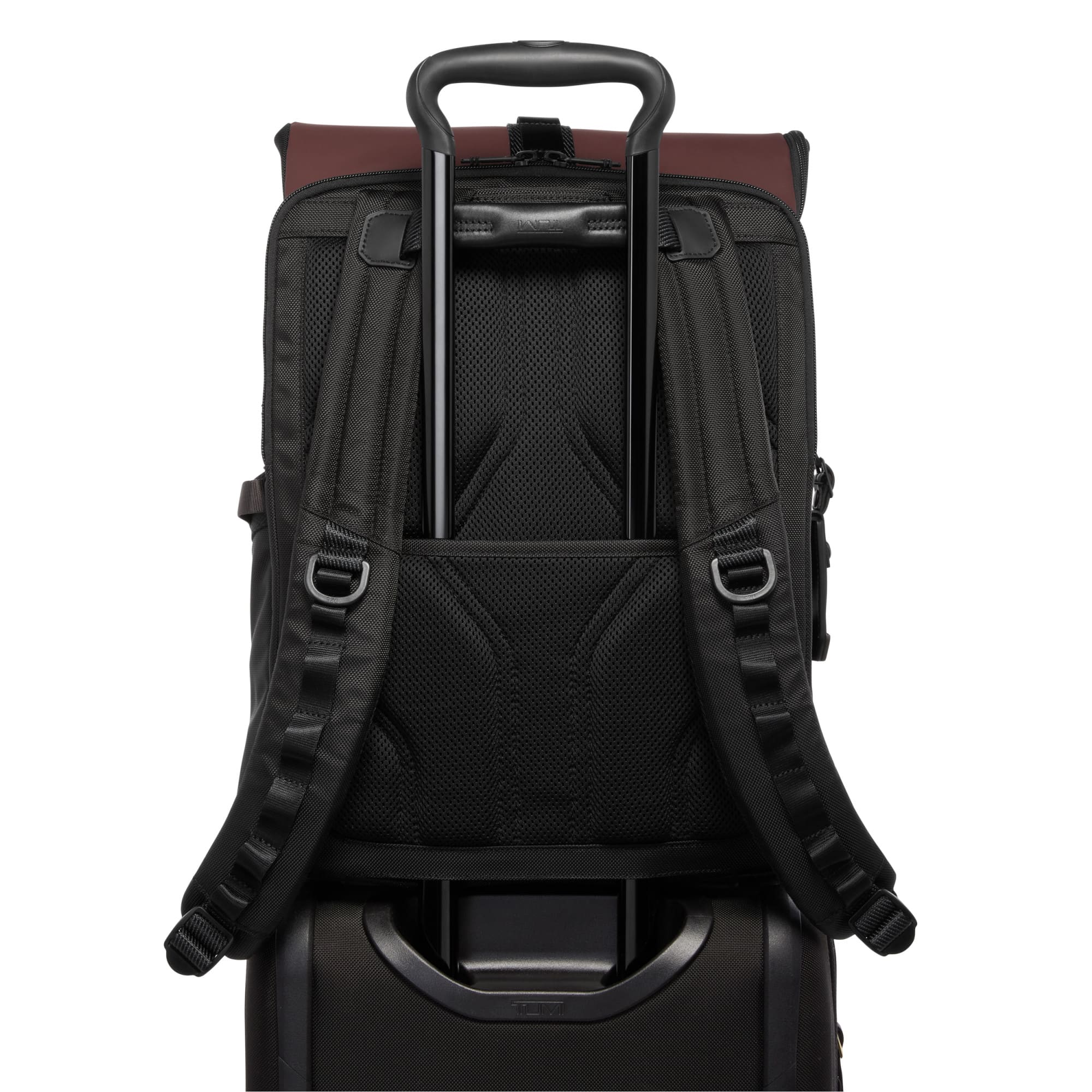 TUMI Alpha Bravo Logistics Flap Lid Backpack Oxblood 152404-B124 - Best Buy