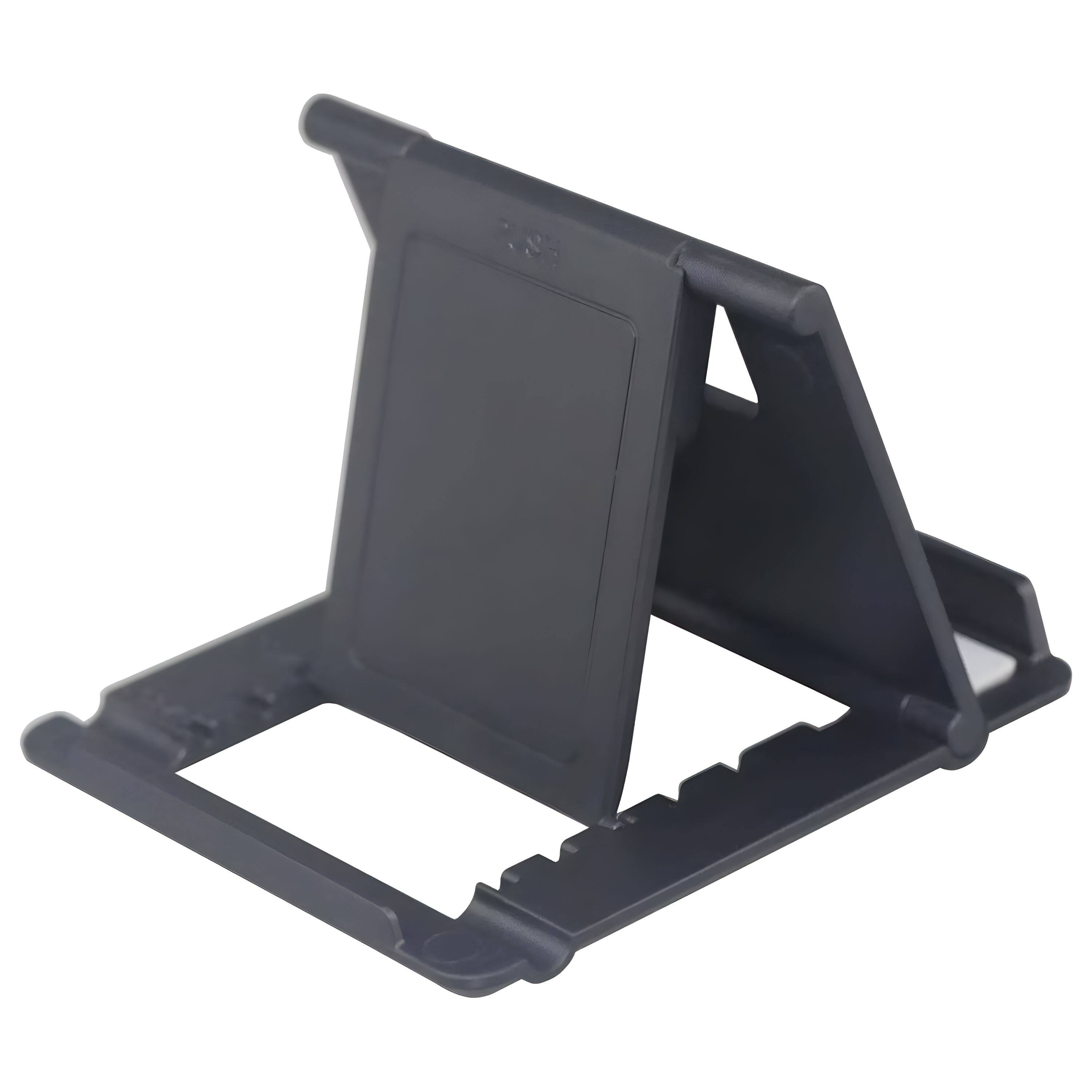 Left. Kitcheniva - Adjustable Desk Mount Phone Holder Cradle - Black.