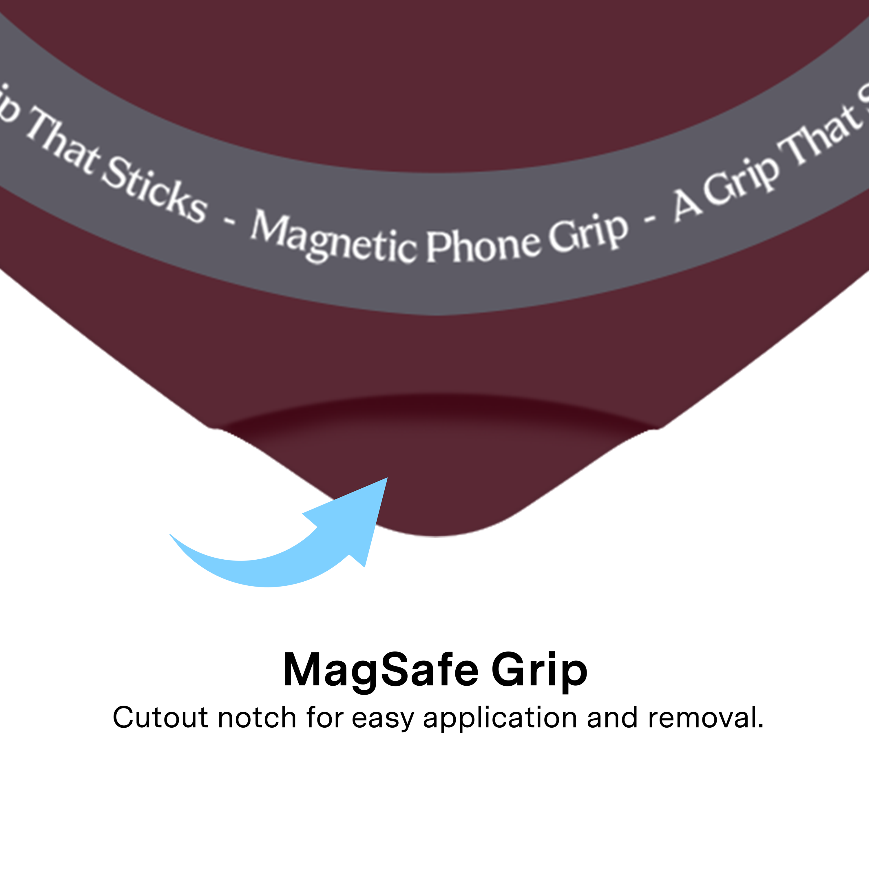 That Grip That Sticks - Magnetic Phone Grip - A Grip That Sticks