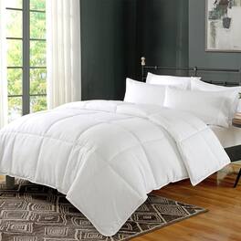 APSMILE - Reversible All Season Down Alternative Full King Comforter, All - White