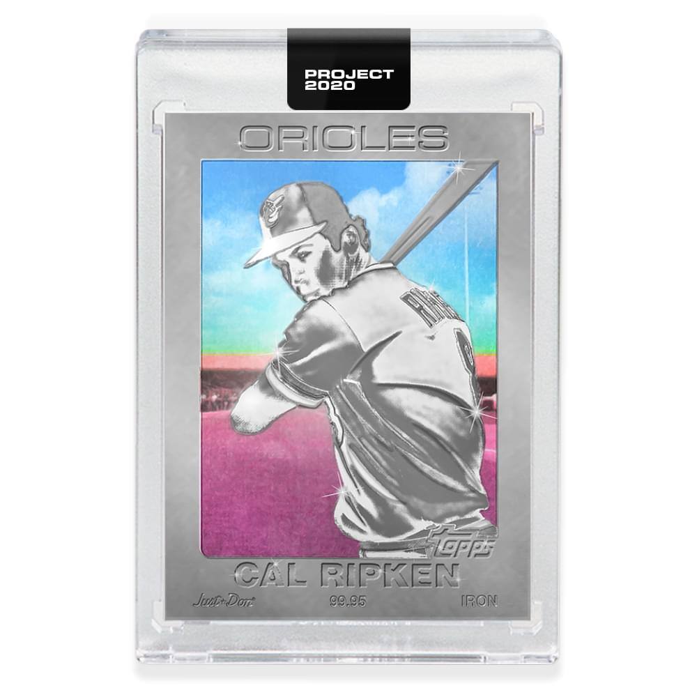 Topps - PROJECT 2020 Card 92 - 1982 Cal Ripken Jr. by Don C - Blue