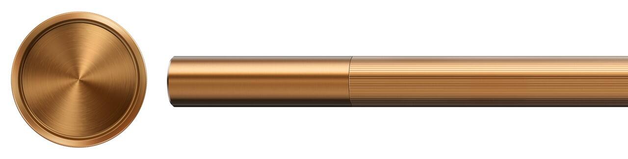 Angle. KitchenAid - Handle and Knob Hardware Accessory Kit for 30" Commercial-Style Gas Range - Bronze.