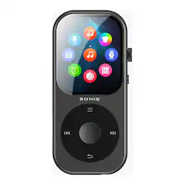 Samvix - SONIQ Kosher Touch 64GB MP3 Player (No SD Slot, Black)