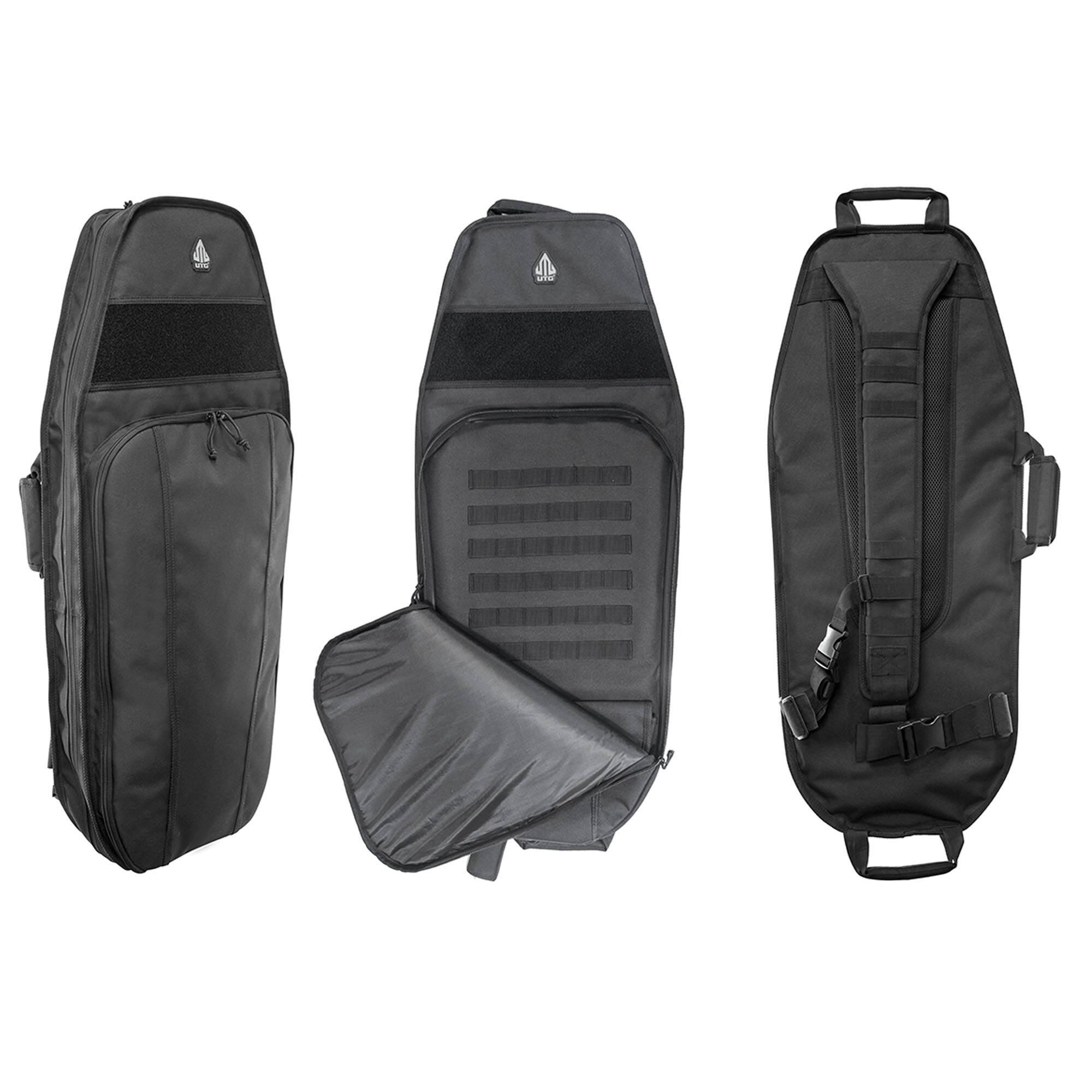Alt View 1. UTG - UTG 34" Responder Sling Pack, Black - Black.