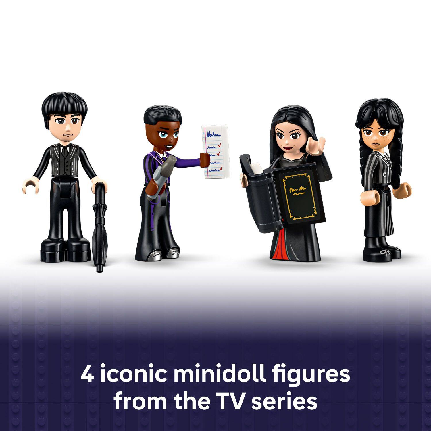 4 iconic minidoll figures from the TV series
