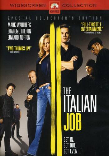 Front. The Italian Job   - DVD.
