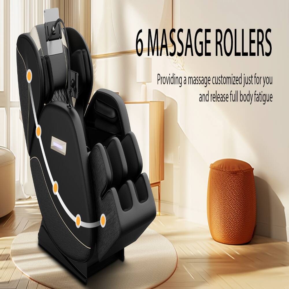 6 MASSAGE ROLLERS  
Providing a massage customized just for you and release full body fatigue