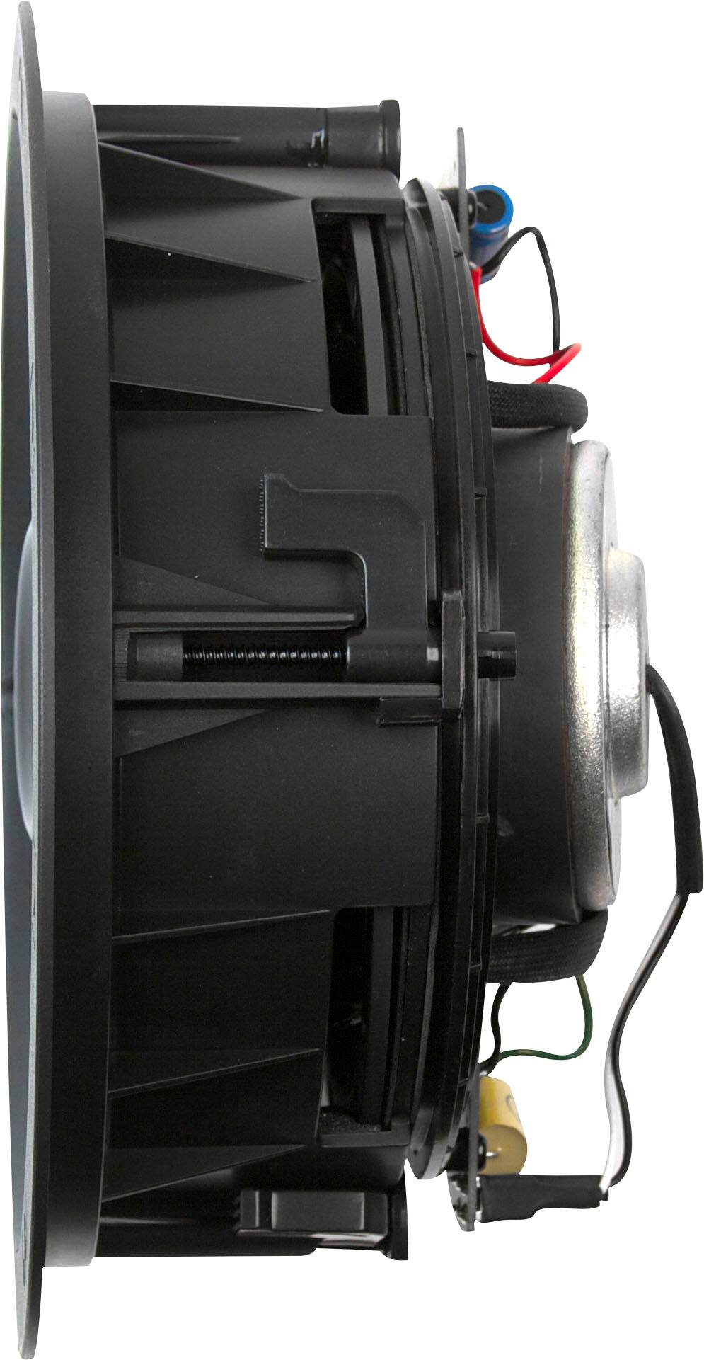 Left. Klipsch - Klipsch CDT-5650-C II In-Ceiling Speaker - Each - Black.