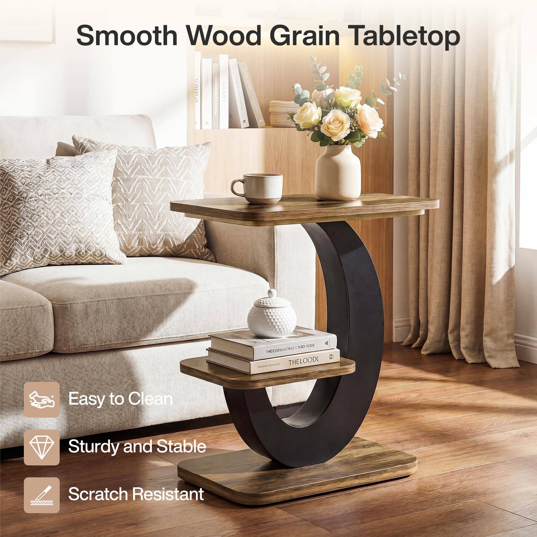 Smooth Wood Grain Tabletop

Easy to Clean
Sturdy and Stable
Scratch Resistant